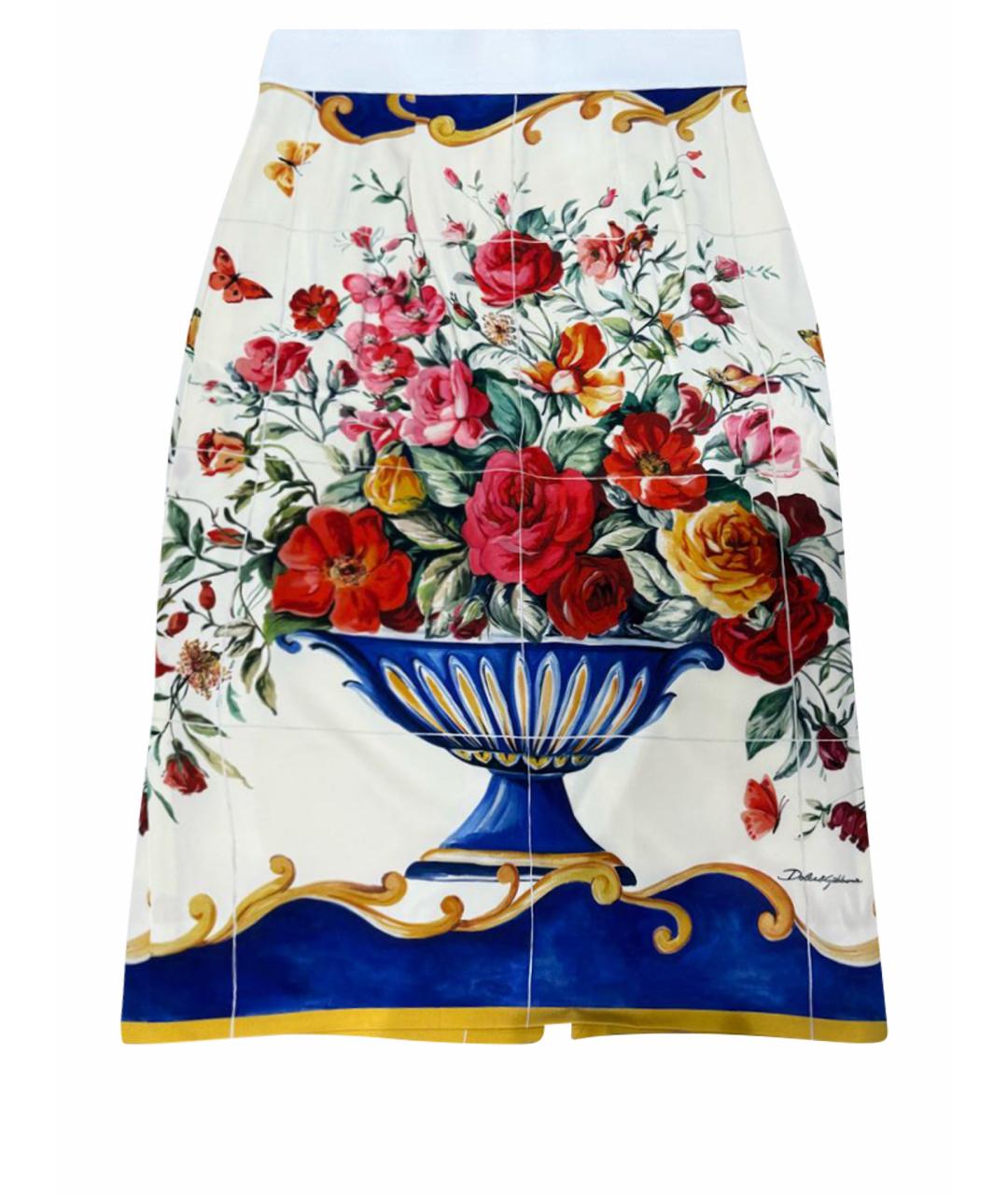 DOLCE&GABBANA Мульти юбка миди, фото 1