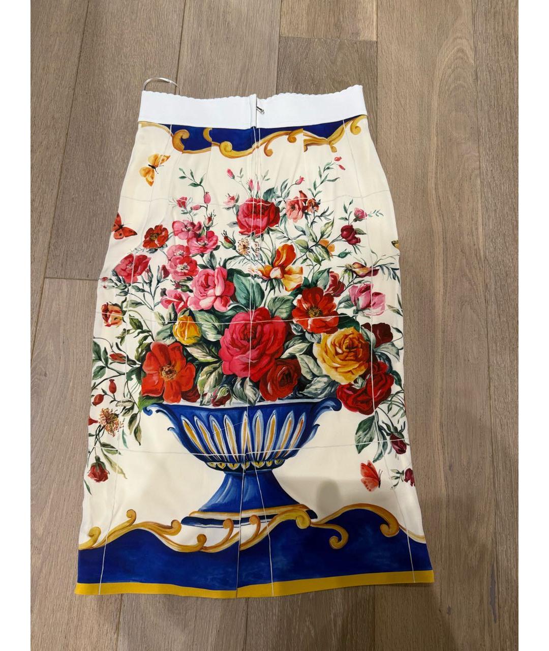 DOLCE&GABBANA Мульти юбка миди, фото 2