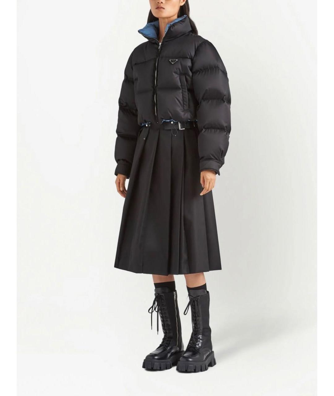 PRADA Черный пуховик, фото 7