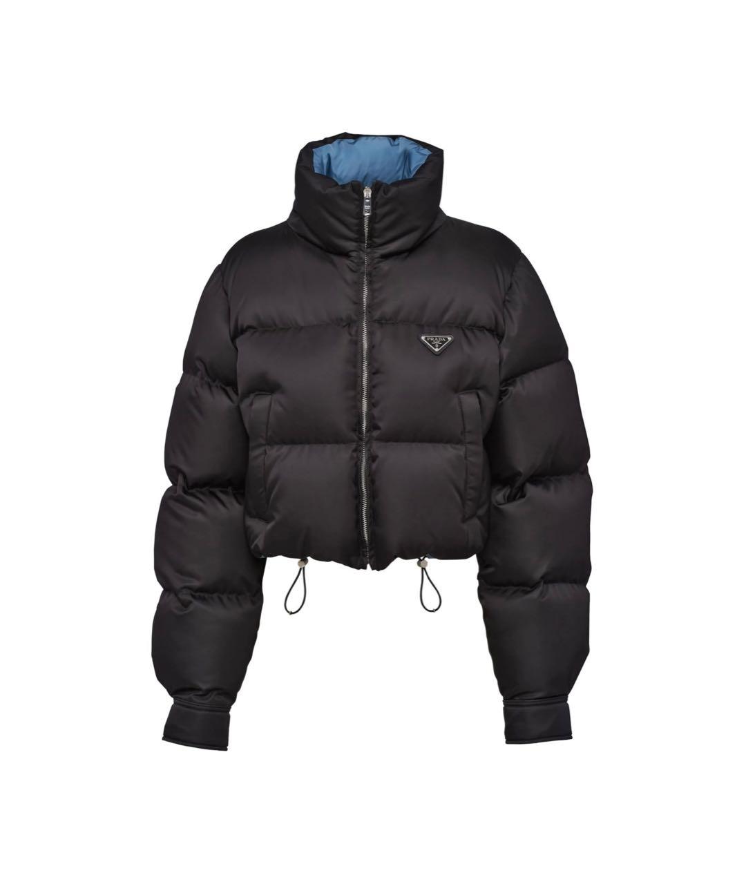 PRADA Черный пуховик, фото 1