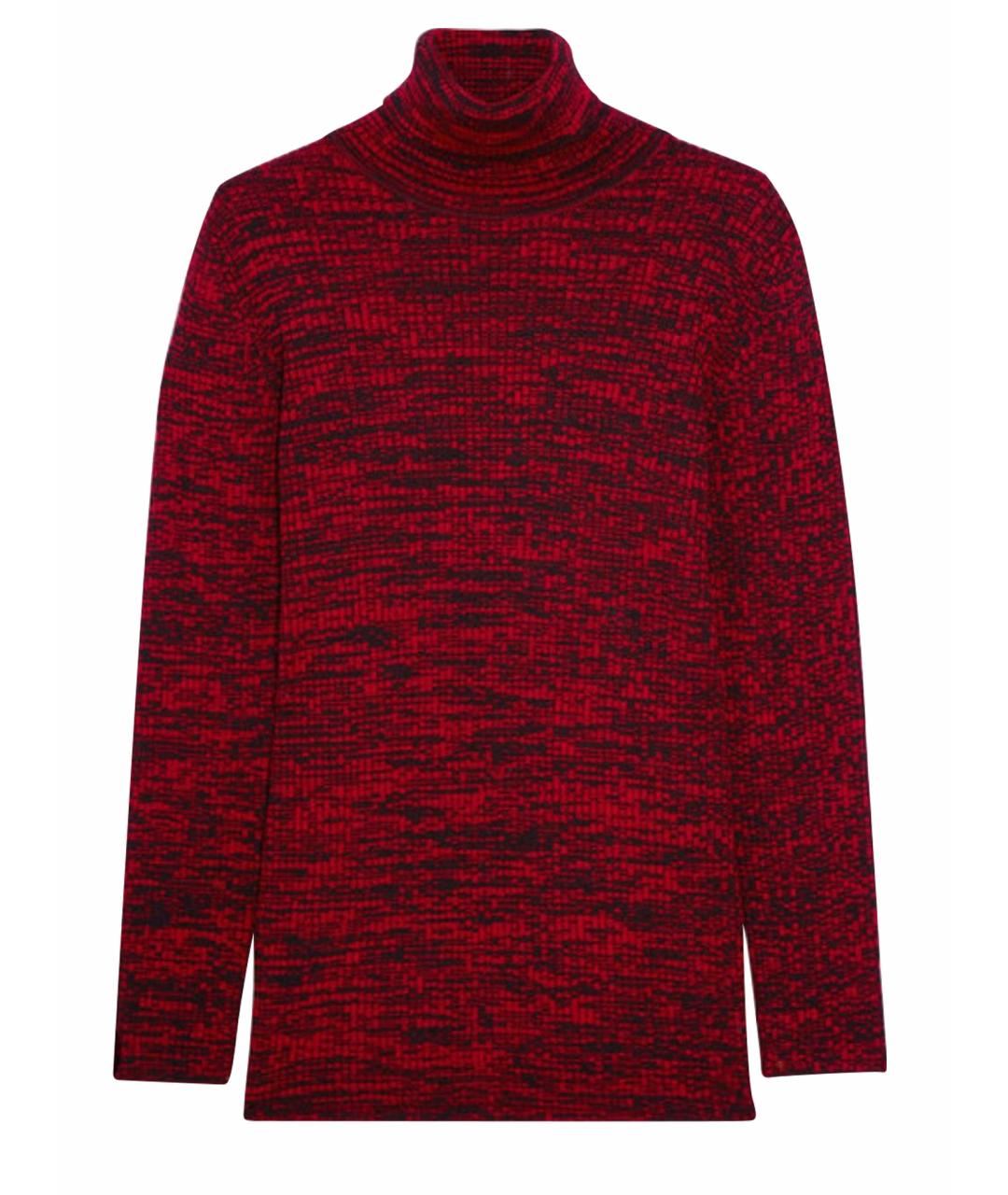 MIU MIU Бордовая шерстяная водолазка, фото 1