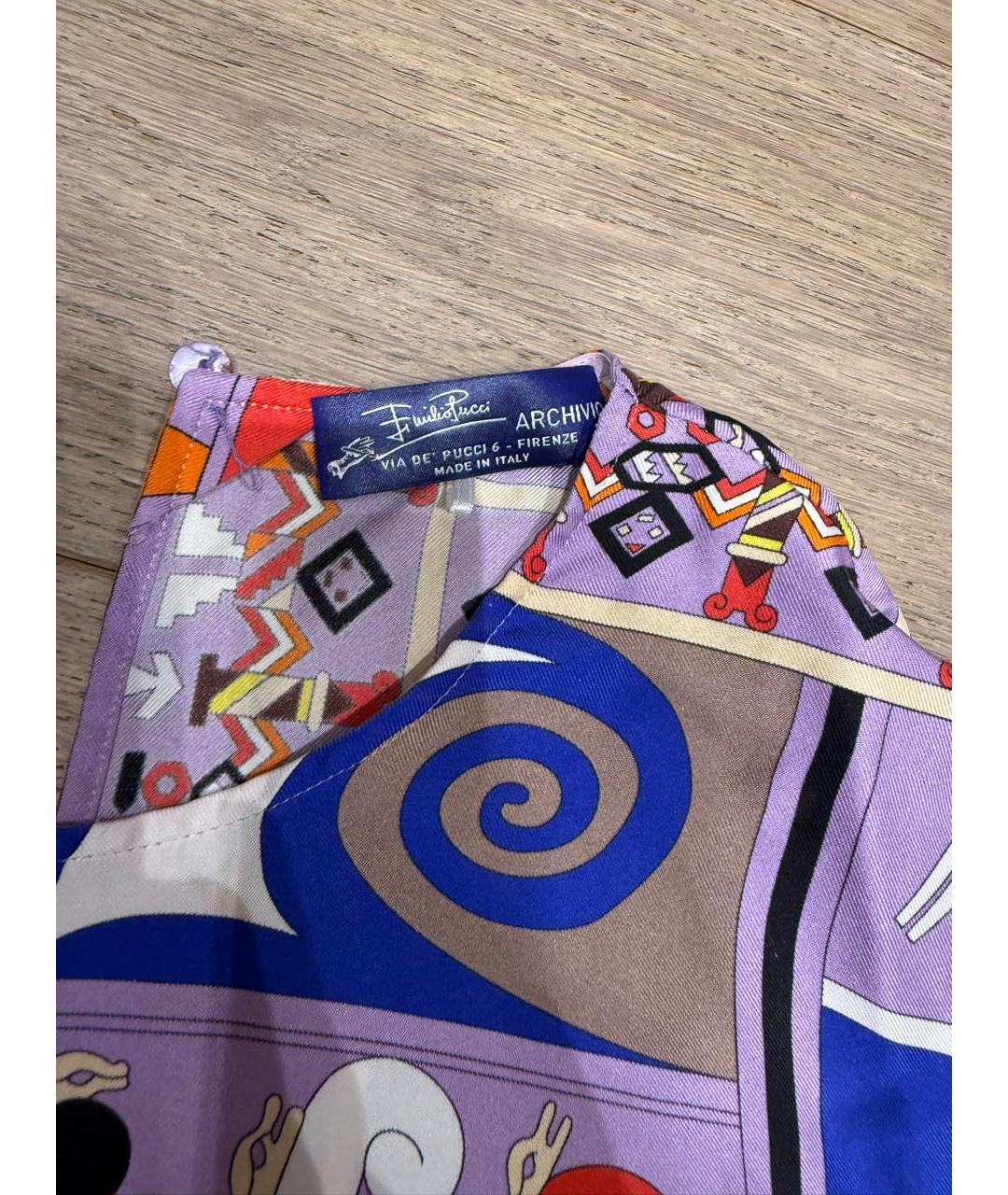 EMILIO PUCCI Мульти повседневное платье, фото 2