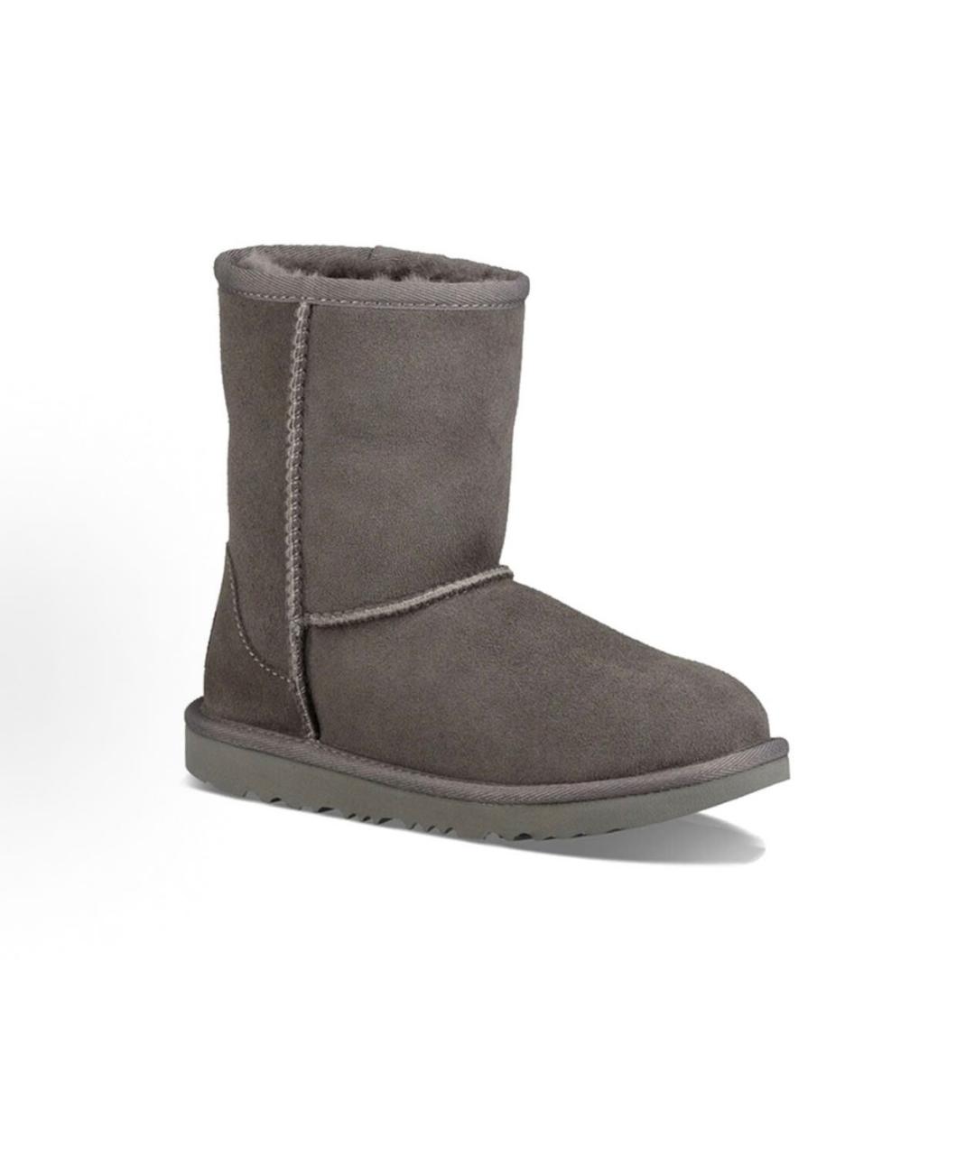 UGG AUSTRALIA Серые кожаные ботинки, фото 3