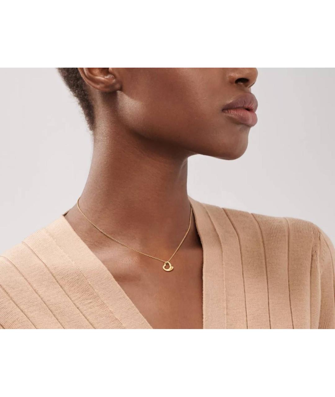 TIFFANY&CO Золотой кулон из желтого золота, фото 3