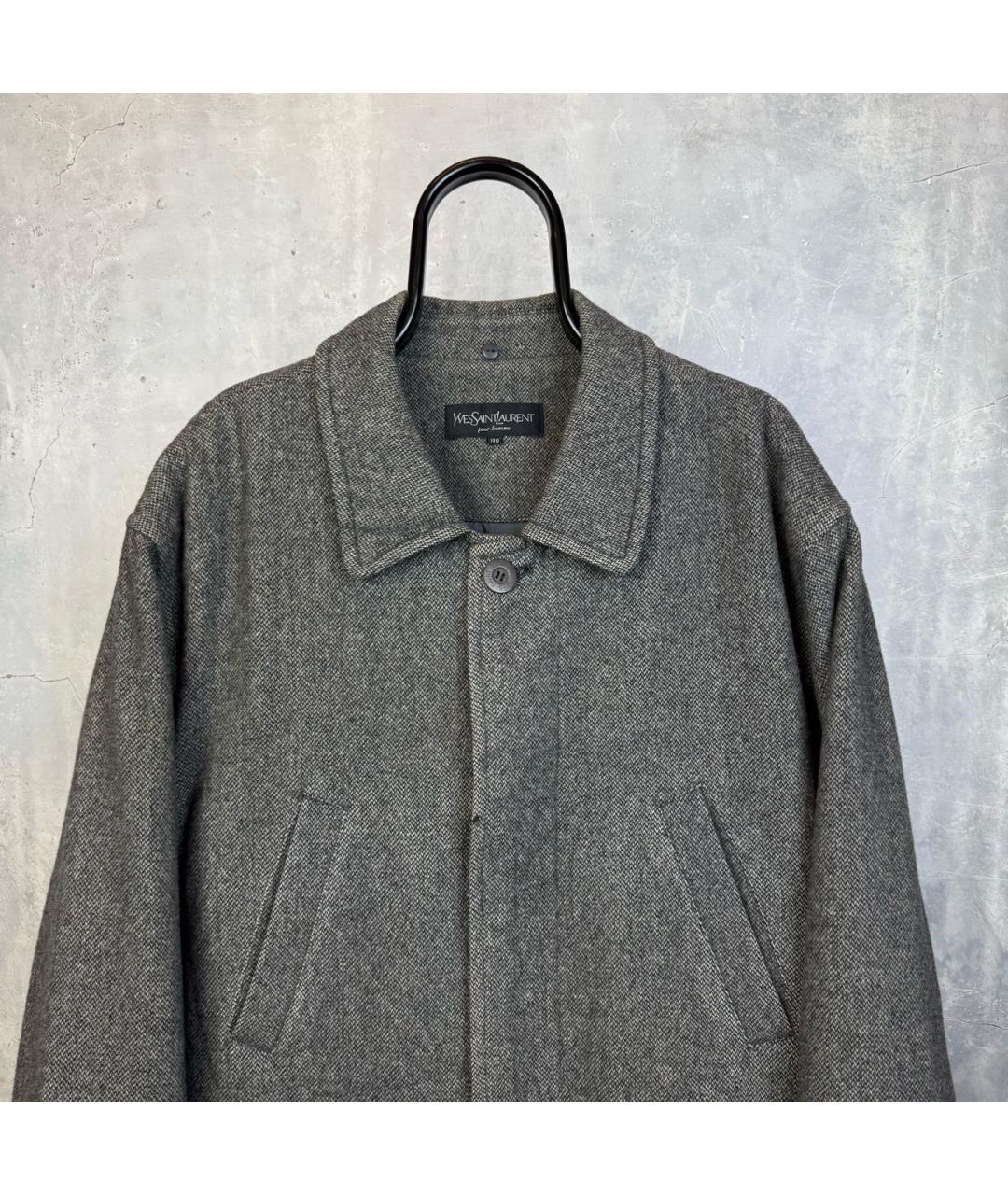 RALPH LAUREN Серое пальто, фото 2