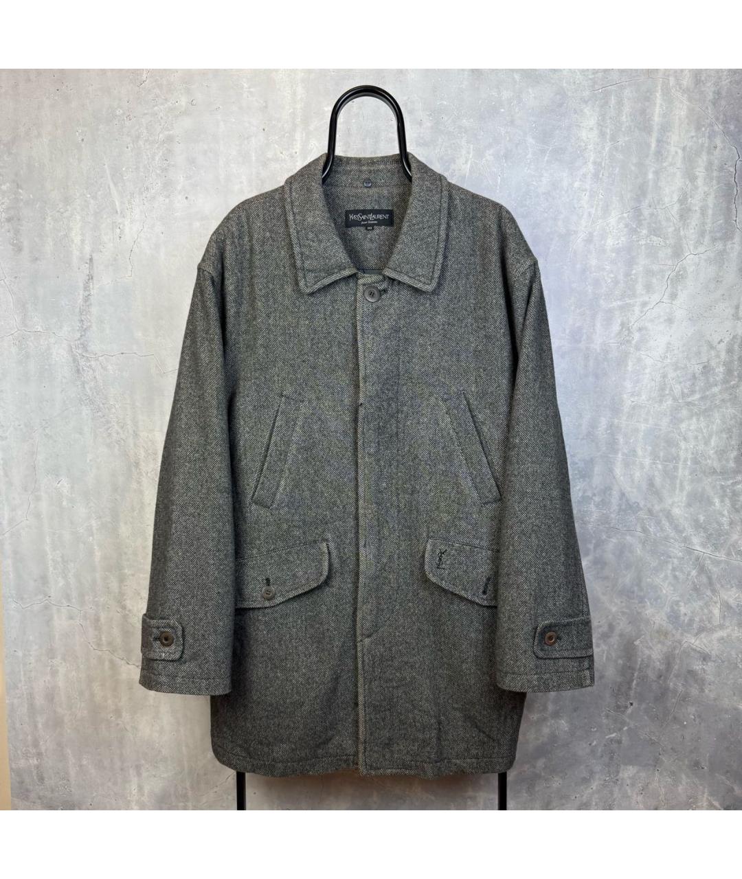 RALPH LAUREN Серое пальто, фото 8