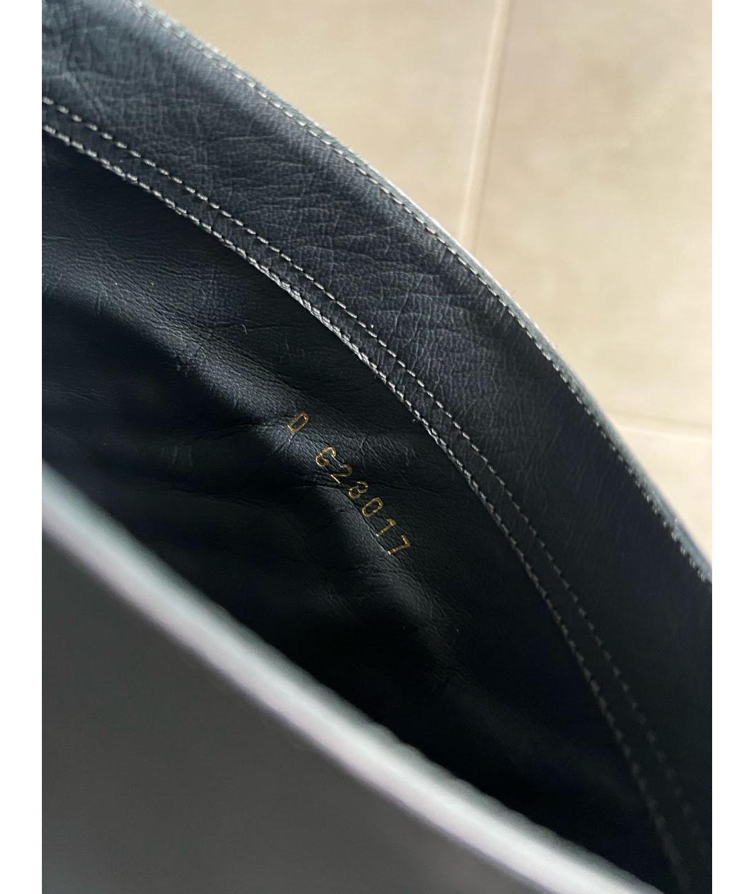 CHANEL Серые кожаные сапоги, фото 8