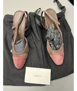 CHANEL Лодочки на низком каблуке