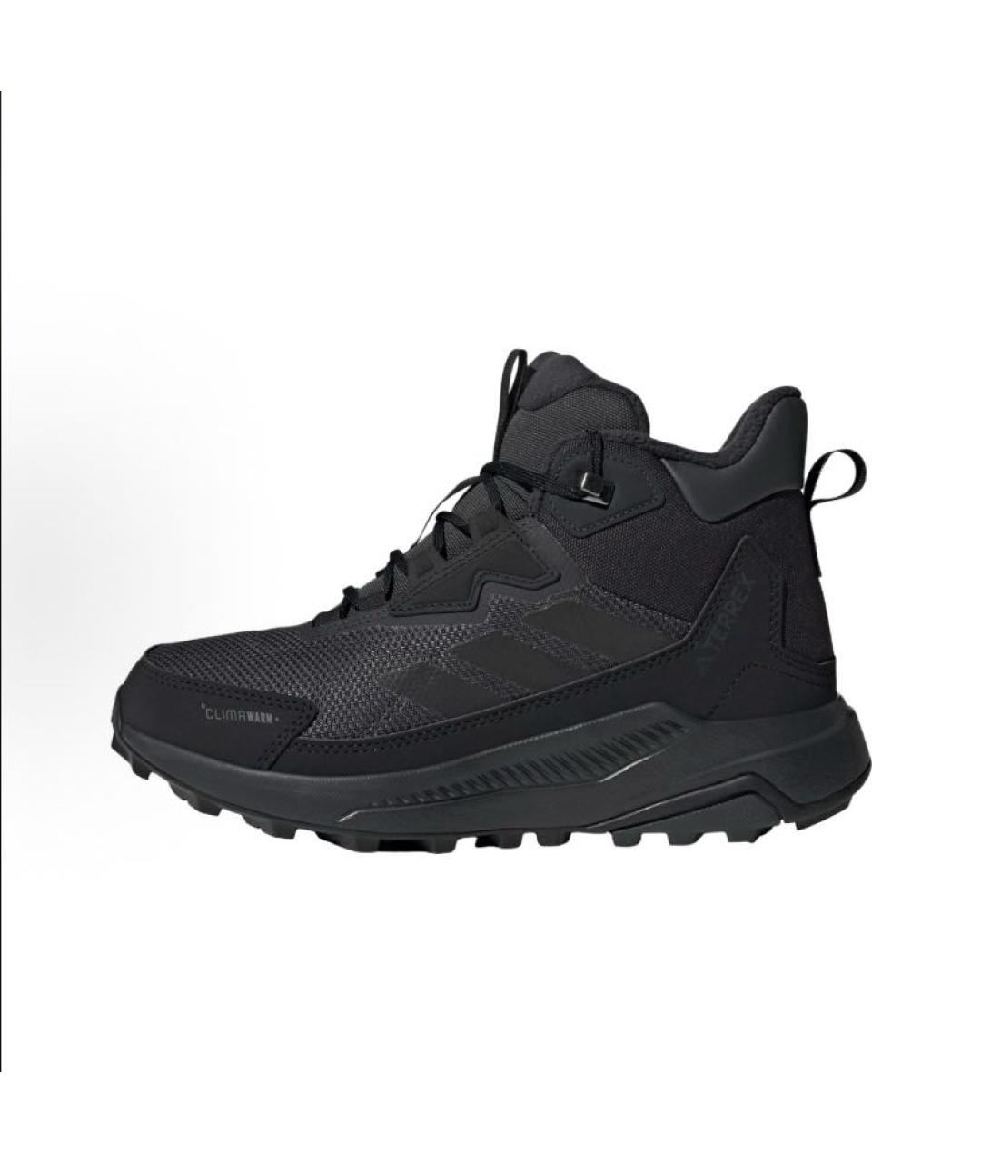 ADIDAS Черные текстильные кроссовки, фото 2