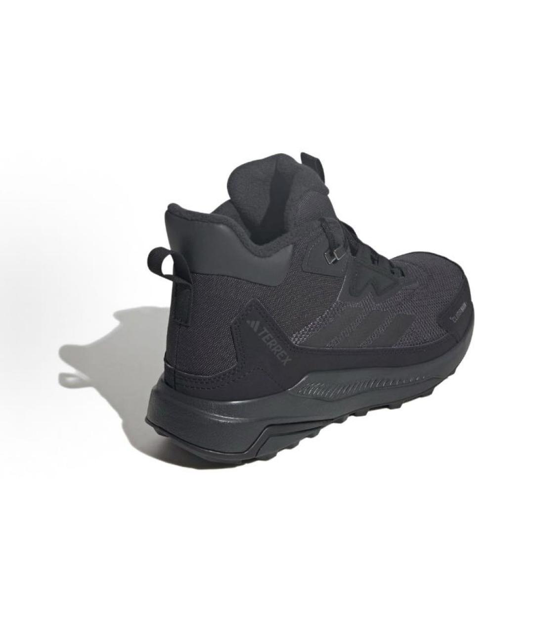 ADIDAS Черные текстильные кроссовки, фото 3