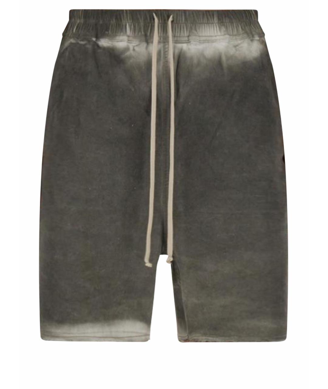 RICK OWENS Бежевые хлопковые шорты, фото 1