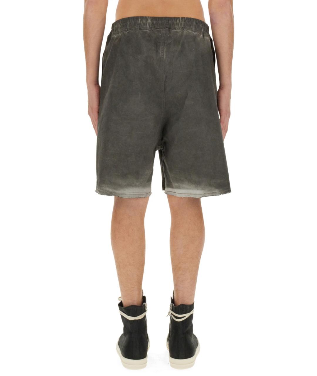 RICK OWENS Бежевые хлопковые шорты, фото 2