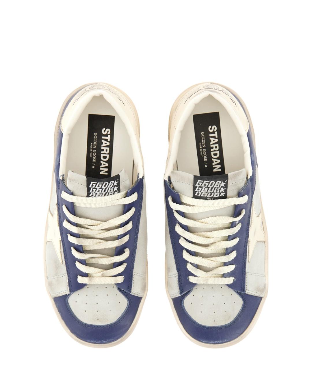 GOLDEN GOOSE DELUXE BRAND Мульти кожаные низкие кроссовки / кеды, фото 5