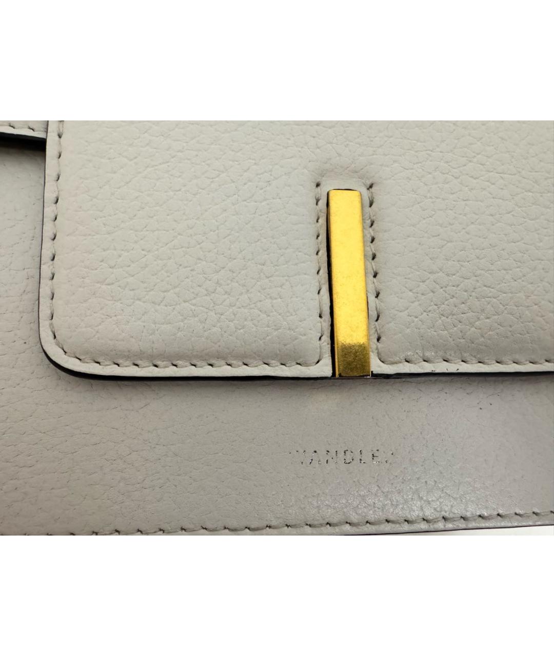 WANDLER Белая кожаная сумка через плечо, фото 7