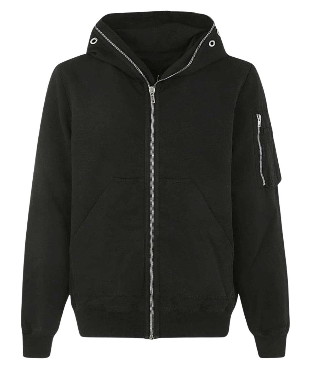 RICK OWENS DRKSHDW Черная хлопковая куртка, фото 1