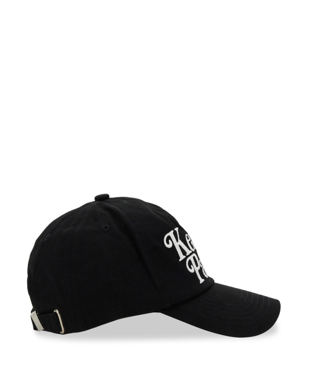 KENZO Черная хлопковая кепка/бейсболка, фото 2