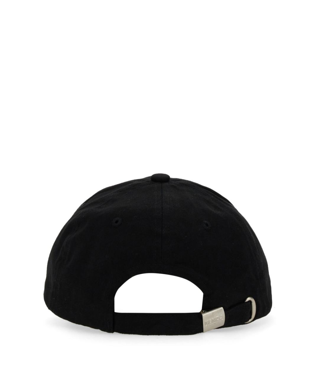 KENZO Черная хлопковая кепка/бейсболка, фото 3