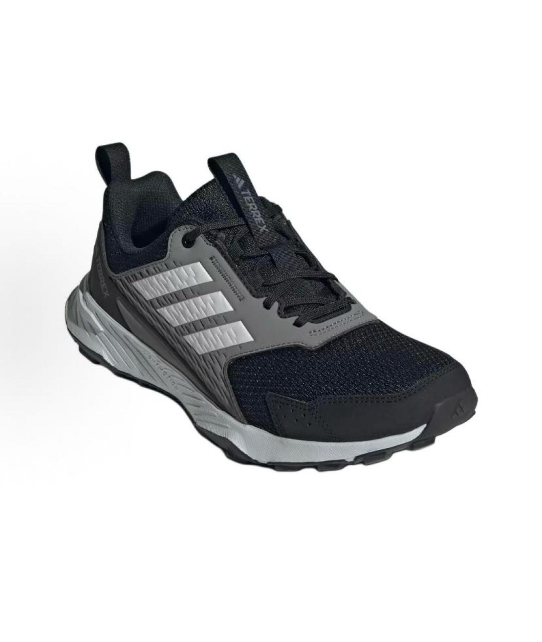 ADIDAS Черные текстильные кроссовки, фото 3