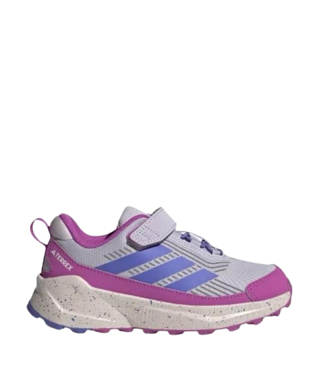 ADIDAS Розовые текстильные кроссовки, фото 1