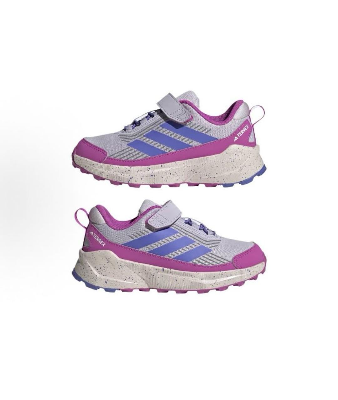 ADIDAS Розовые текстильные кроссовки, фото 5