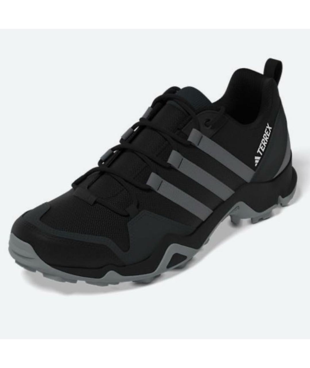 ADIDAS Черные текстильные кроссовки, фото 4