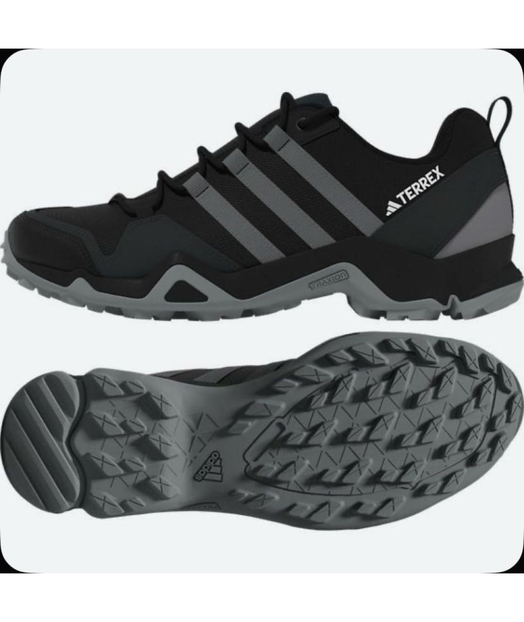 ADIDAS Черные текстильные кроссовки, фото 7
