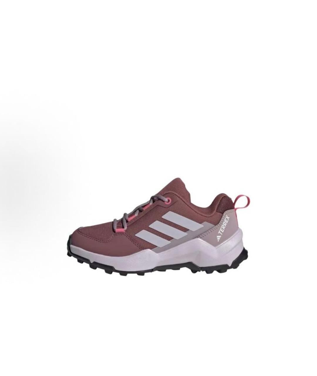 ADIDAS Бордовые текстильные кроссовки, фото 2