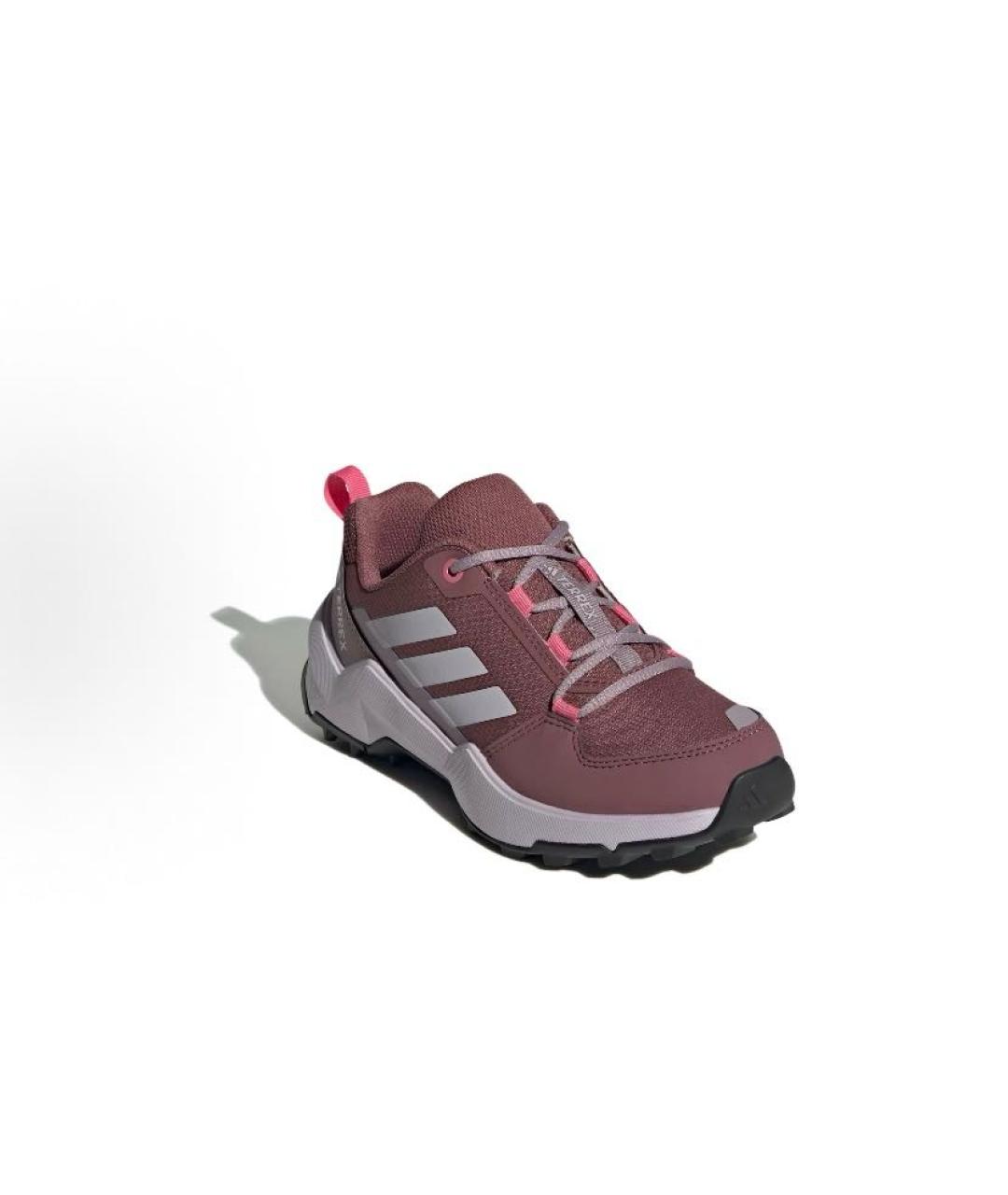 ADIDAS Бордовые текстильные кроссовки, фото 3