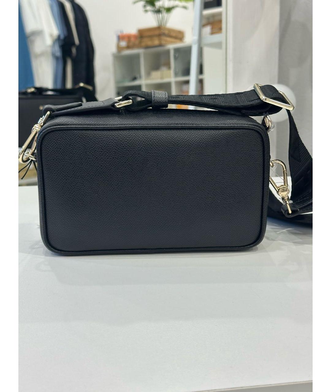 FURLA Черная кожаная сумка через плечо, фото 3