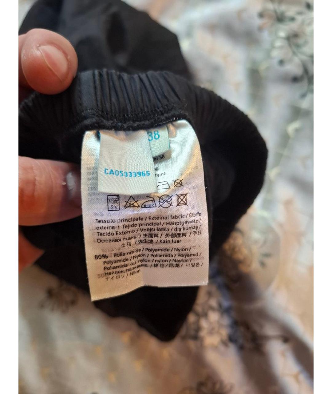 FENDI Черная полиэстеровая юбка, фото 3