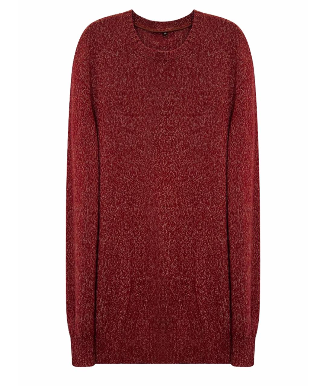 LORO PIANA Бордовый кашемировый джемпер / свитер, фото 1