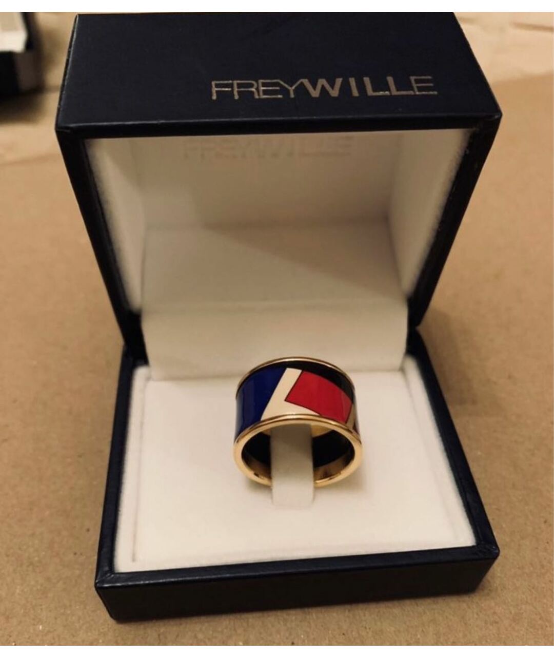 Frey Wille Мульти позолоченное кольцо, фото 3