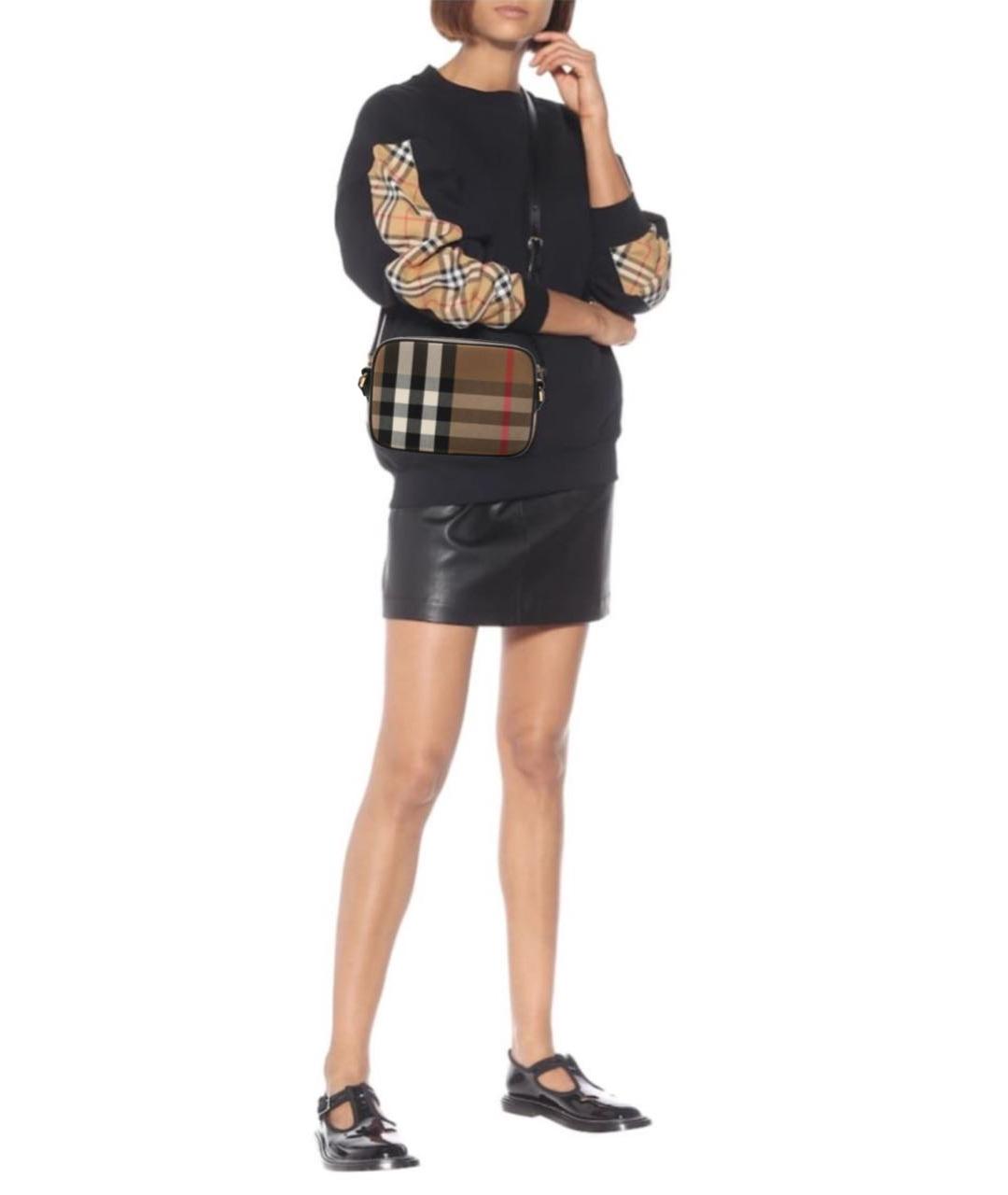 BURBERRY Коричневая сумка через плечо, фото 8