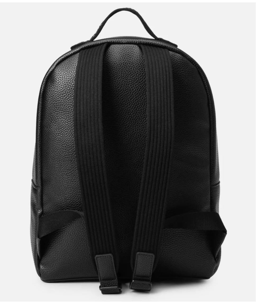 CALVIN KLEIN Черный рюкзак из искусственной кожи, фото 2