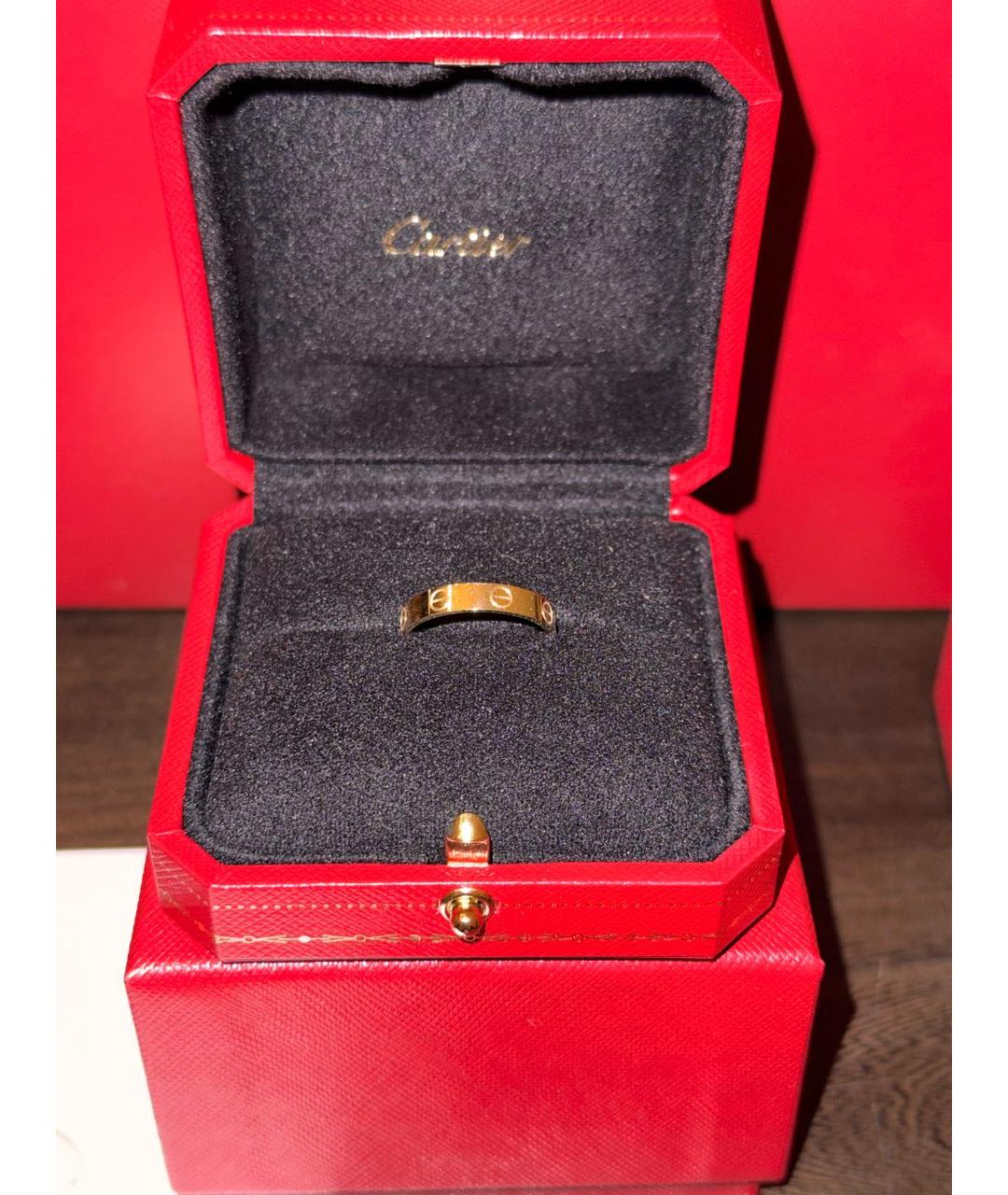 CARTIER Желтое кольцо из желтого золота, фото 3