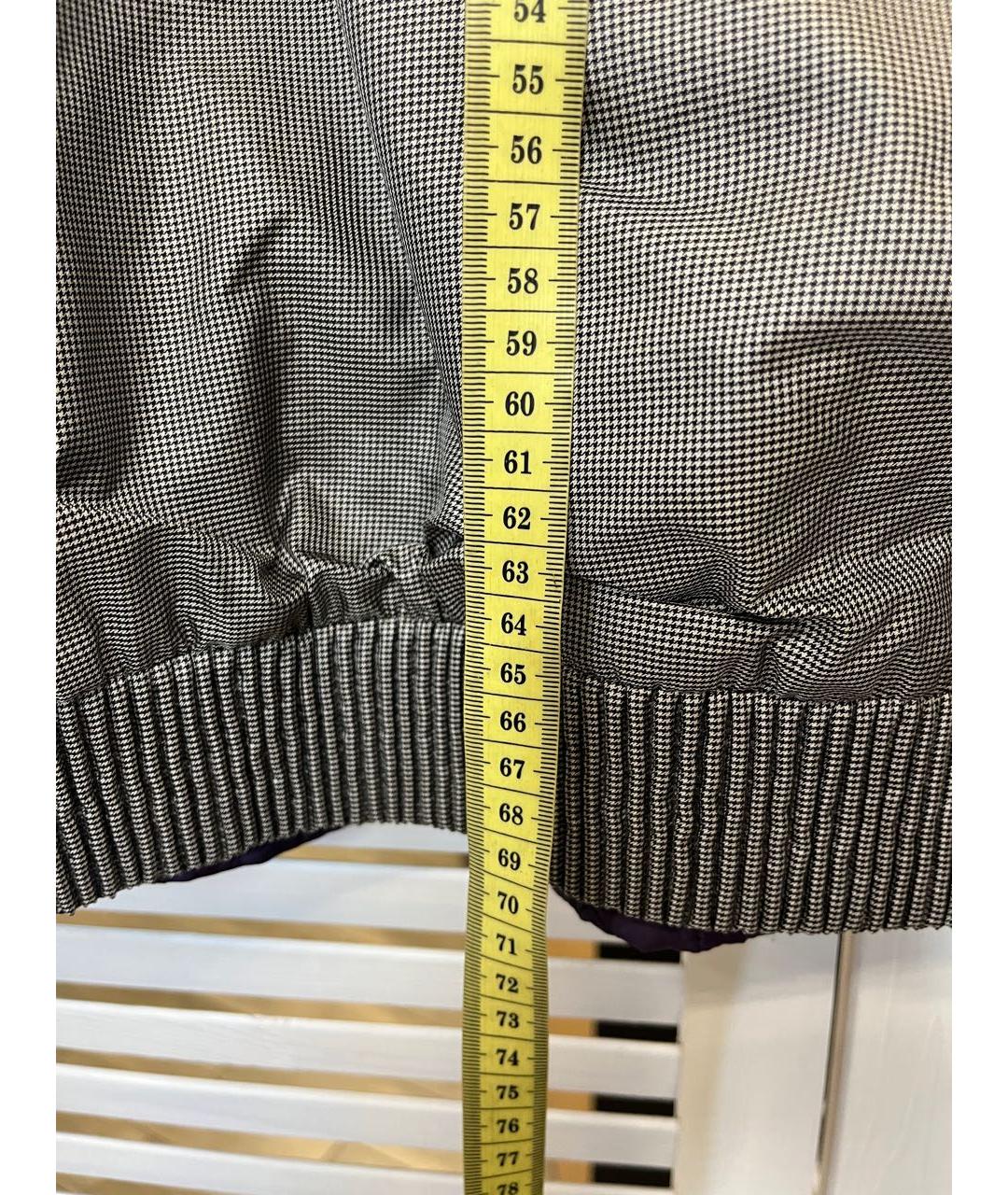 BRIONI Серая полиэстеровая куртка, фото 7