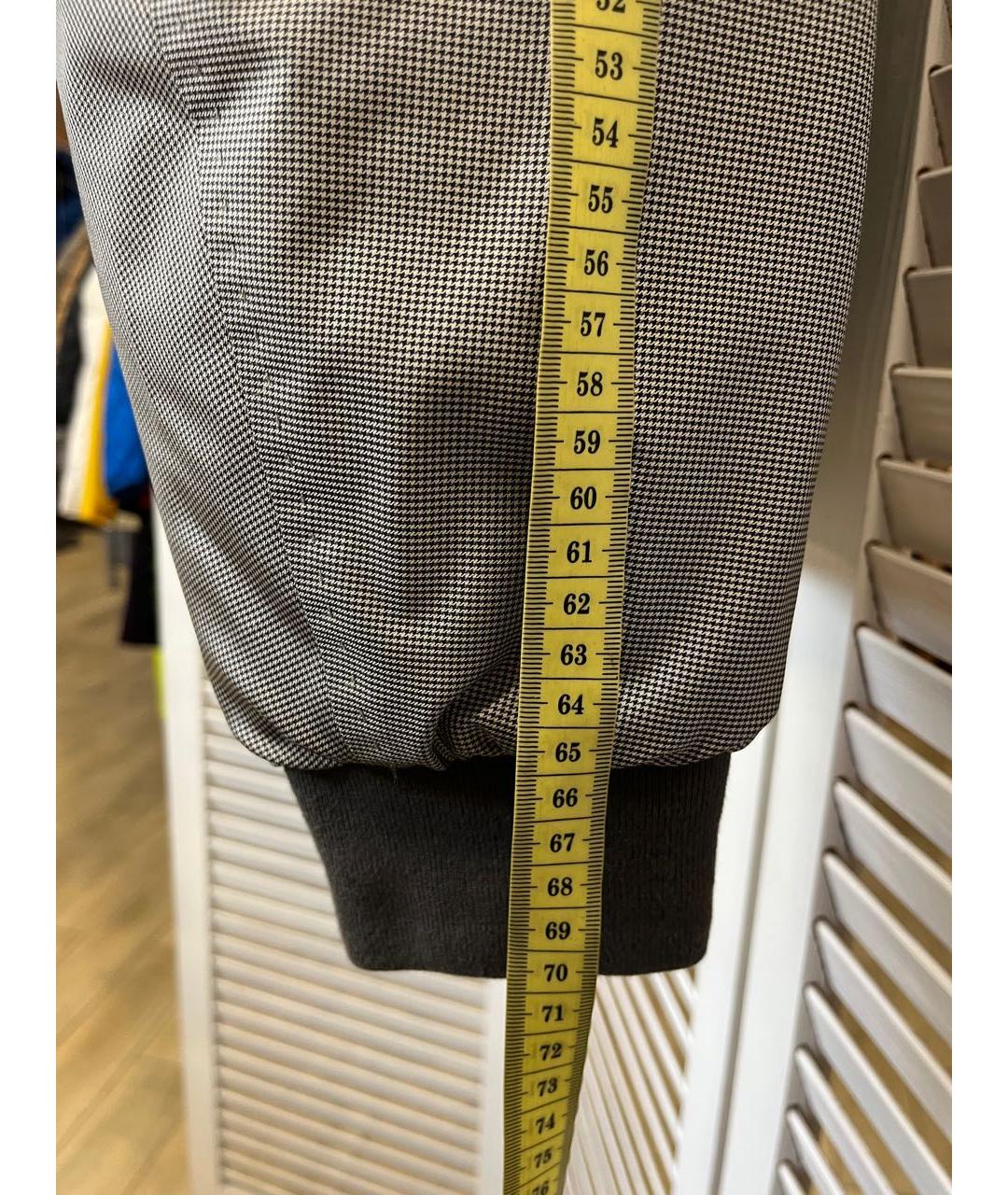 BRIONI Серая полиэстеровая куртка, фото 6