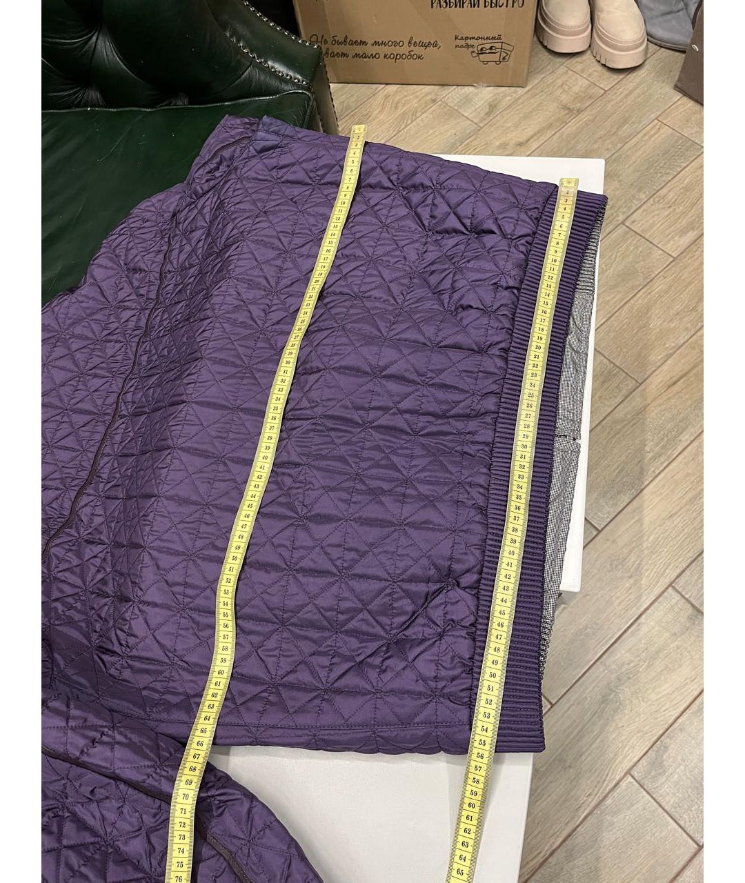 BRIONI Серая полиэстеровая куртка, фото 3