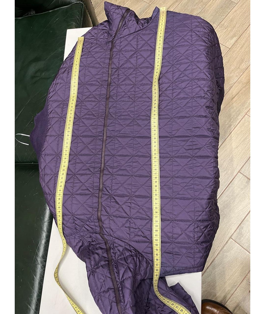 BRIONI Серая полиэстеровая куртка, фото 4