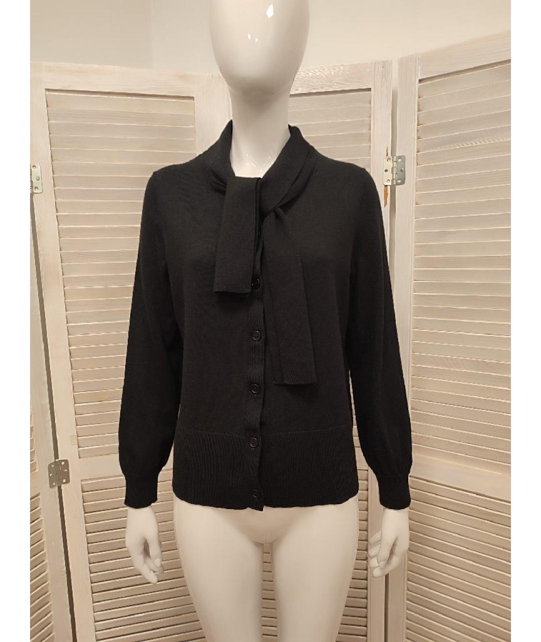COS Черный шерстяной кардиган, фото 10