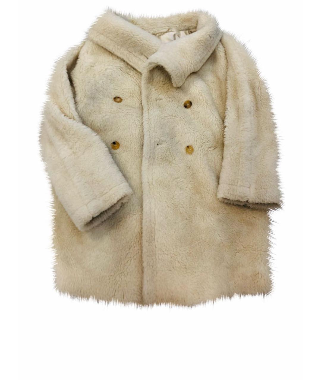 'S MAX MARA Белая шуба, фото 1