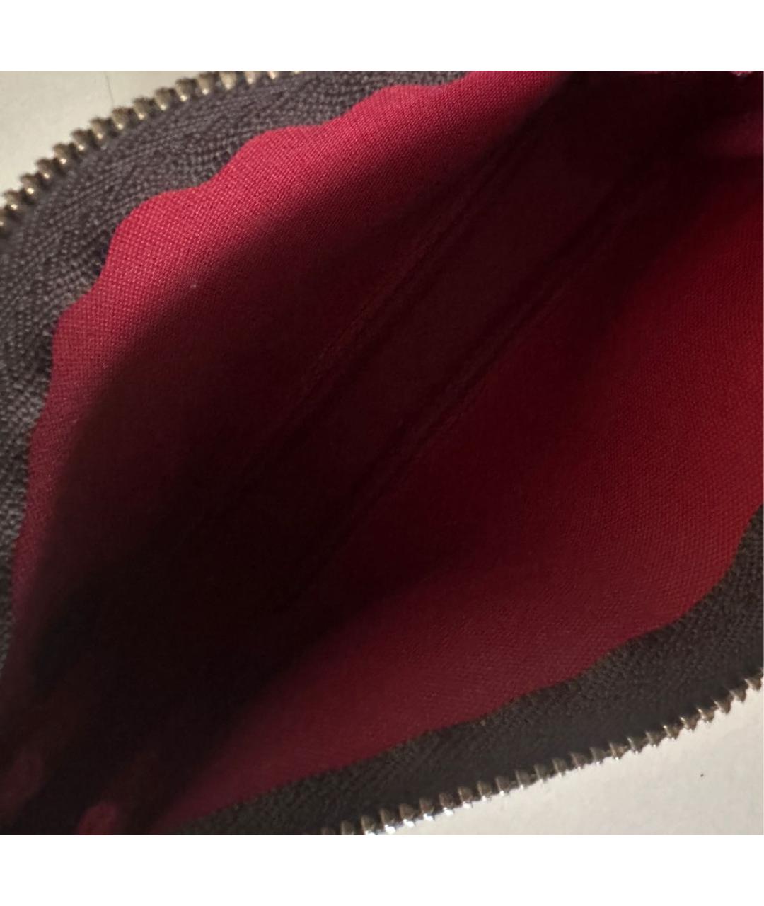 LOUIS VUITTON Коричневая сумка с короткими ручками, фото 5