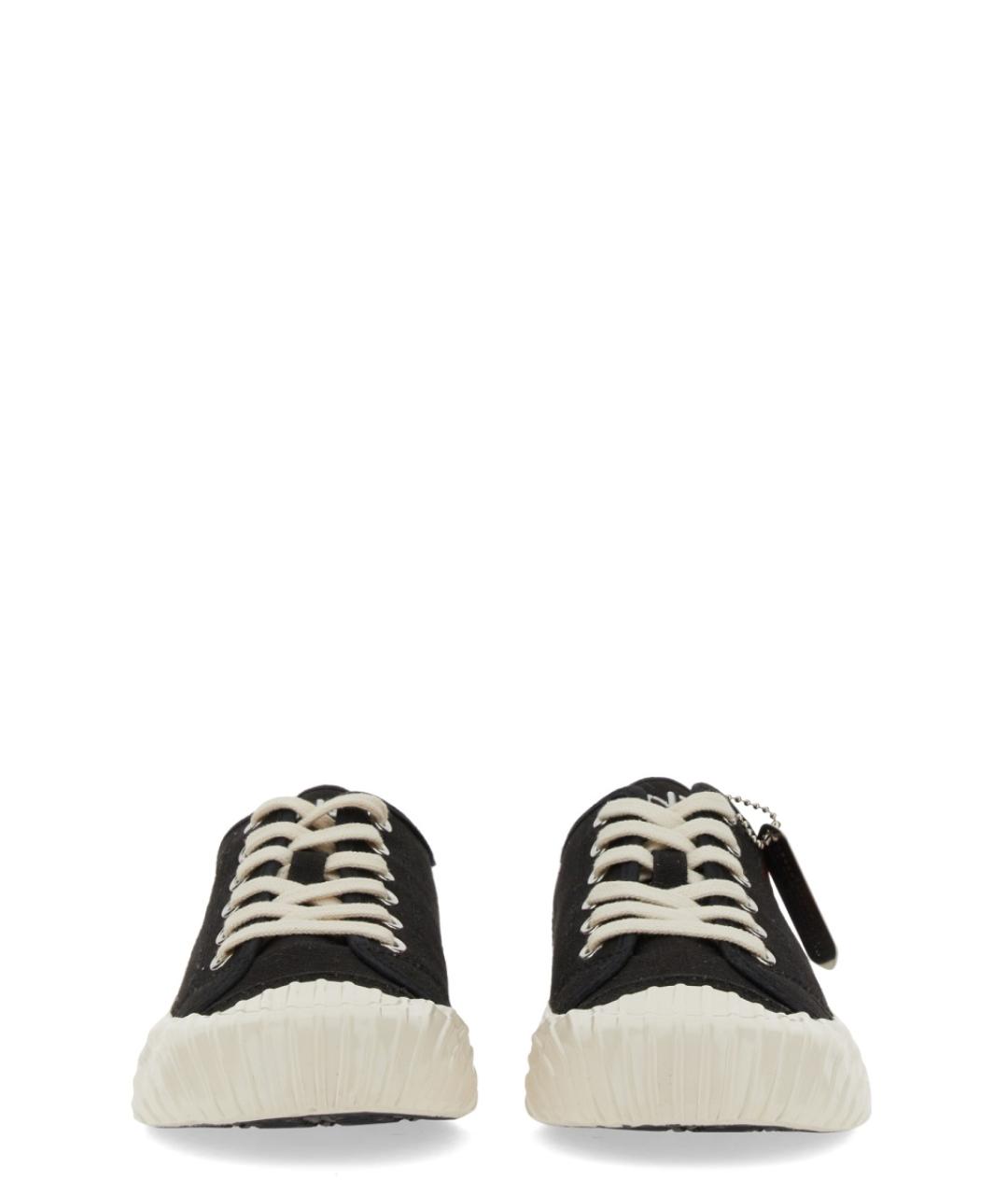 KENZO Черные текстильные кроссовки, фото 4