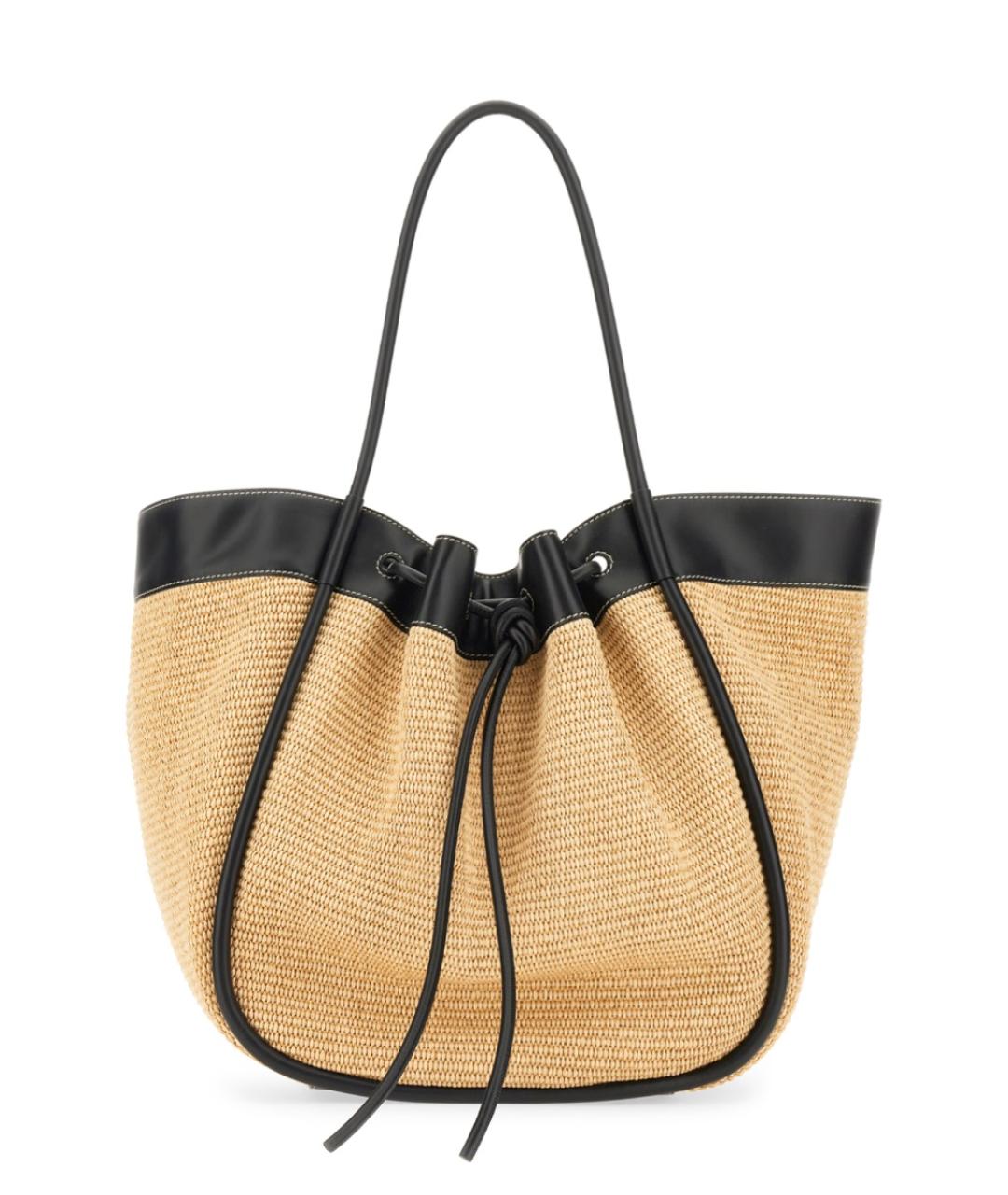 PROENZA SCHOULER Бежевая пелетеная сумка тоут, фото 1