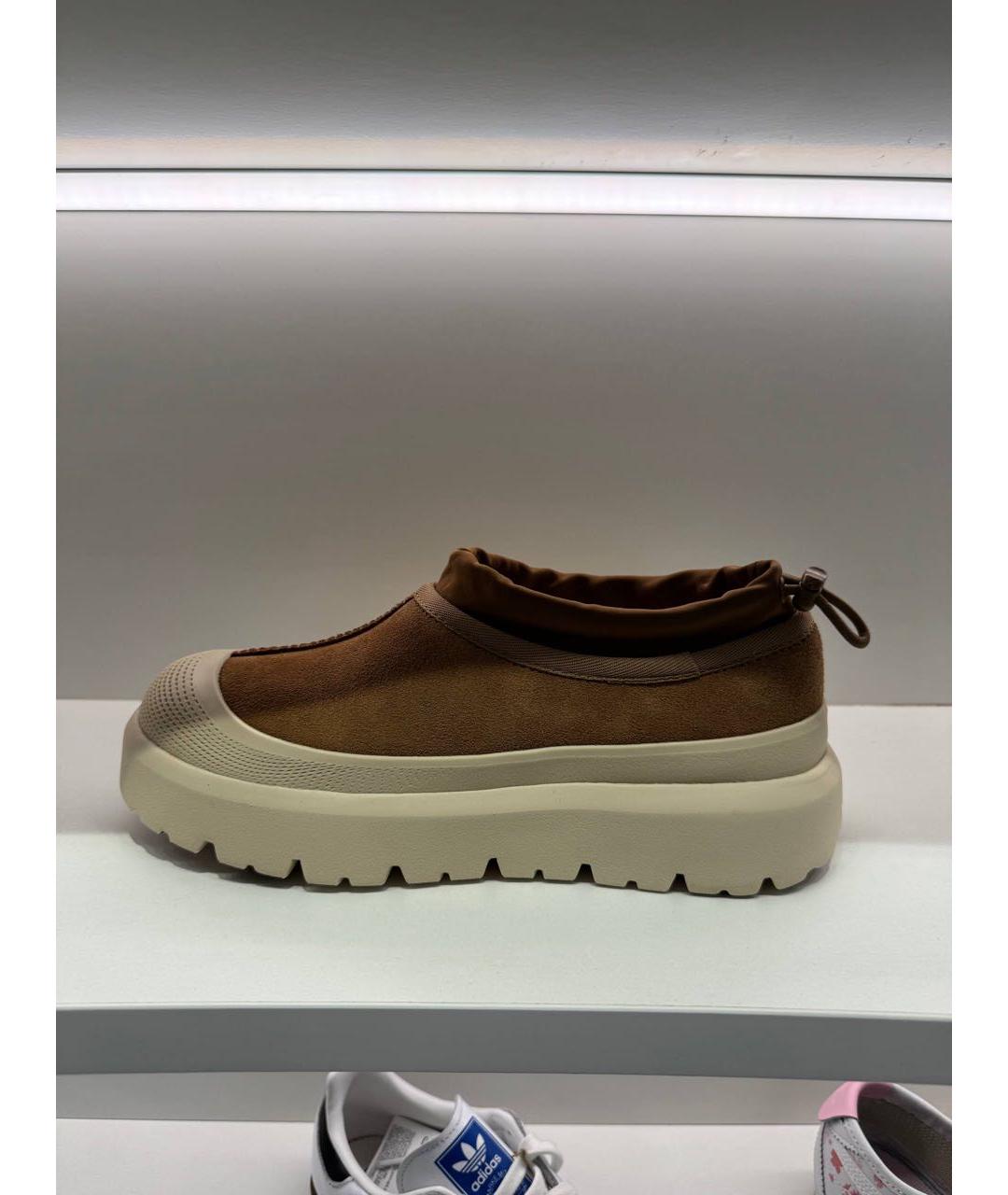 UGG AUSTRALIA Коричневые замшевые ботинки, фото 3