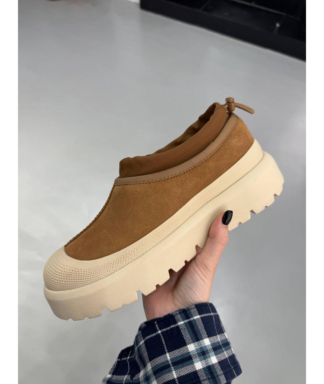 UGG AUSTRALIA Коричневые замшевые ботинки, фото 6