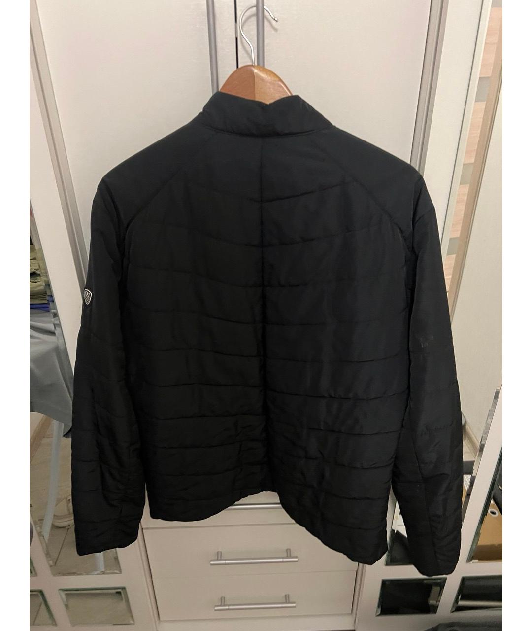 ARMANI EXCHANGE Черная хлопковая куртка, фото 2