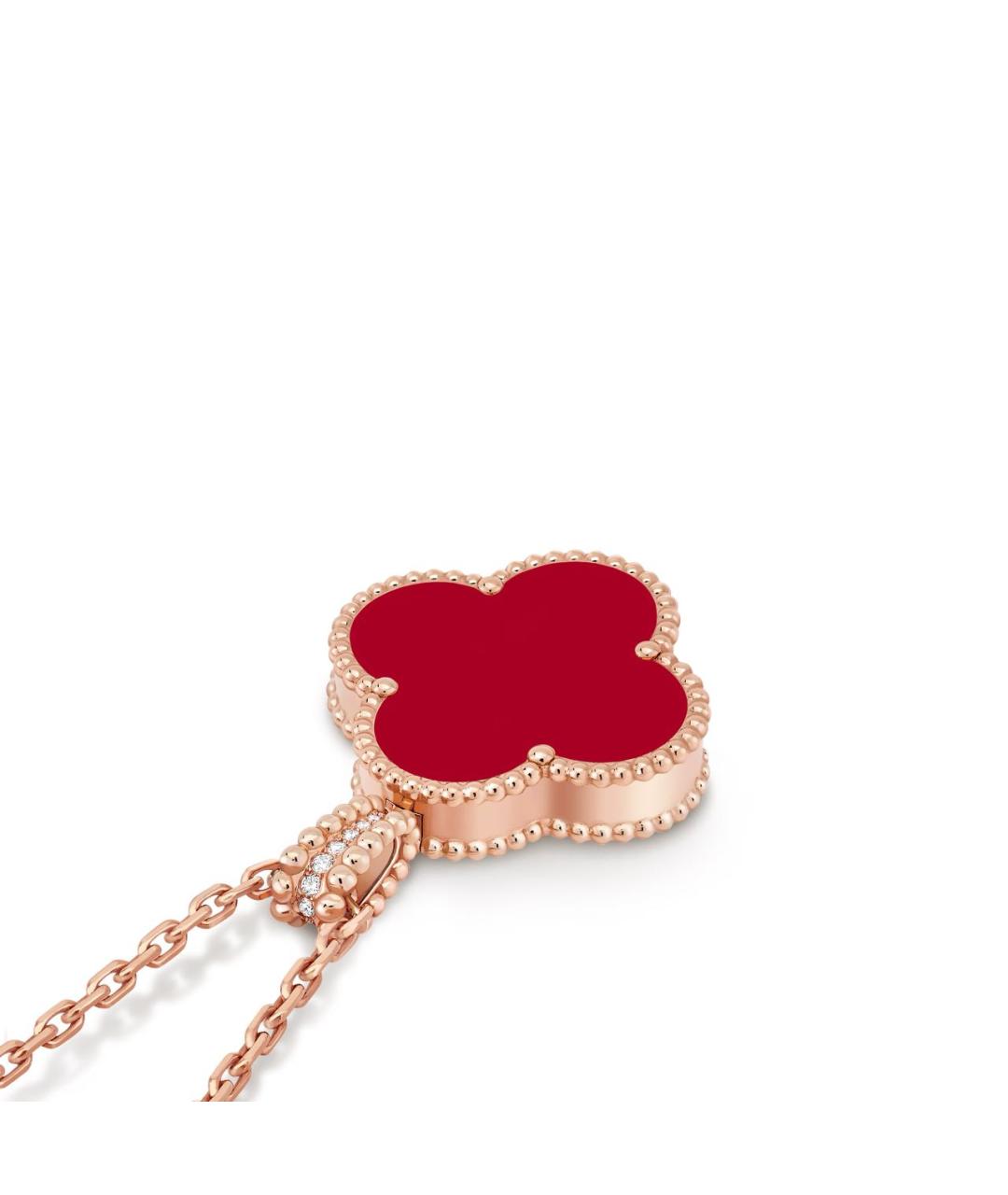 VAN CLEEF & ARPELS Красные часы из розового золота, фото 6