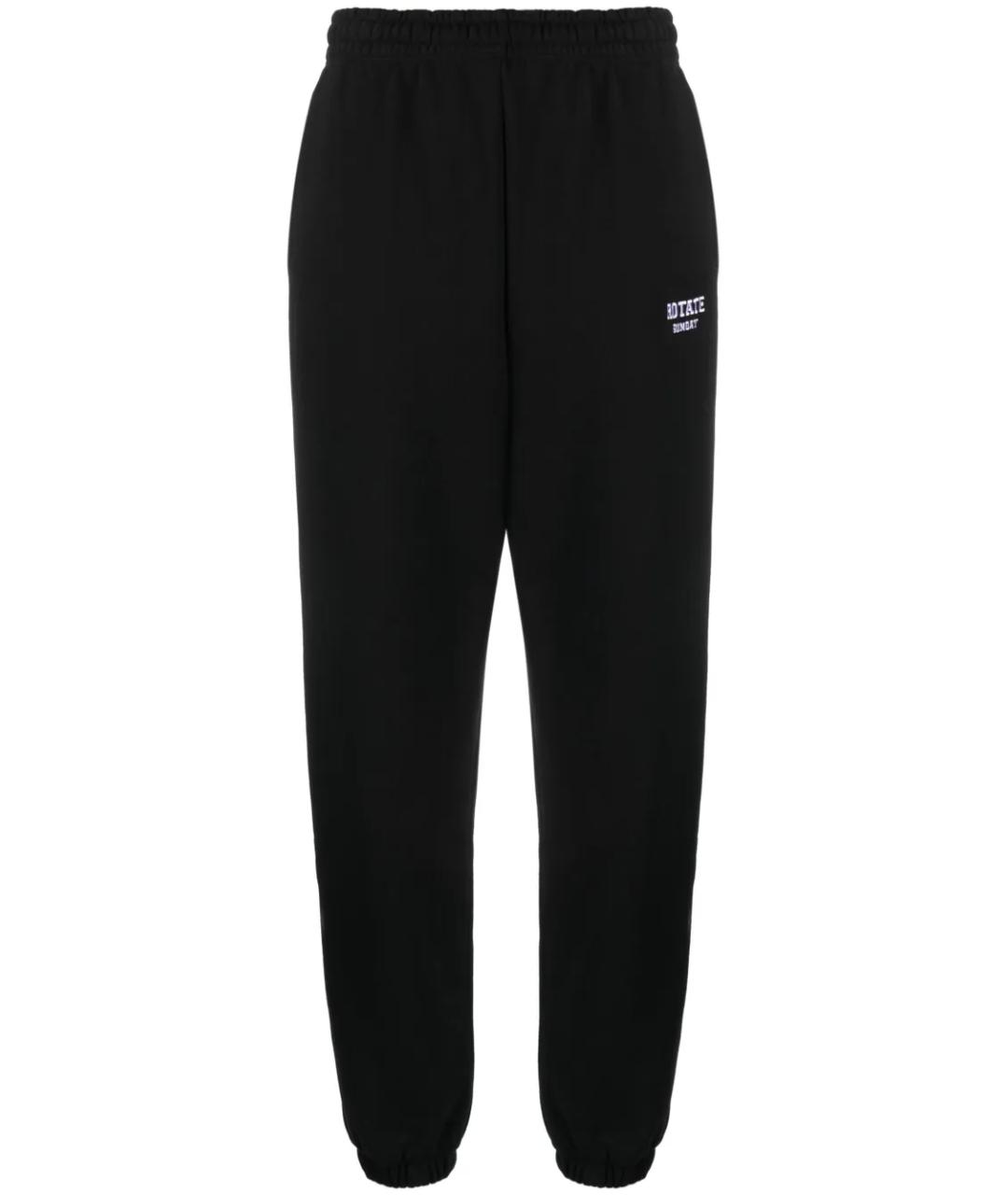 ROTATE Черный хлопковый спортивные костюмы, фото 1