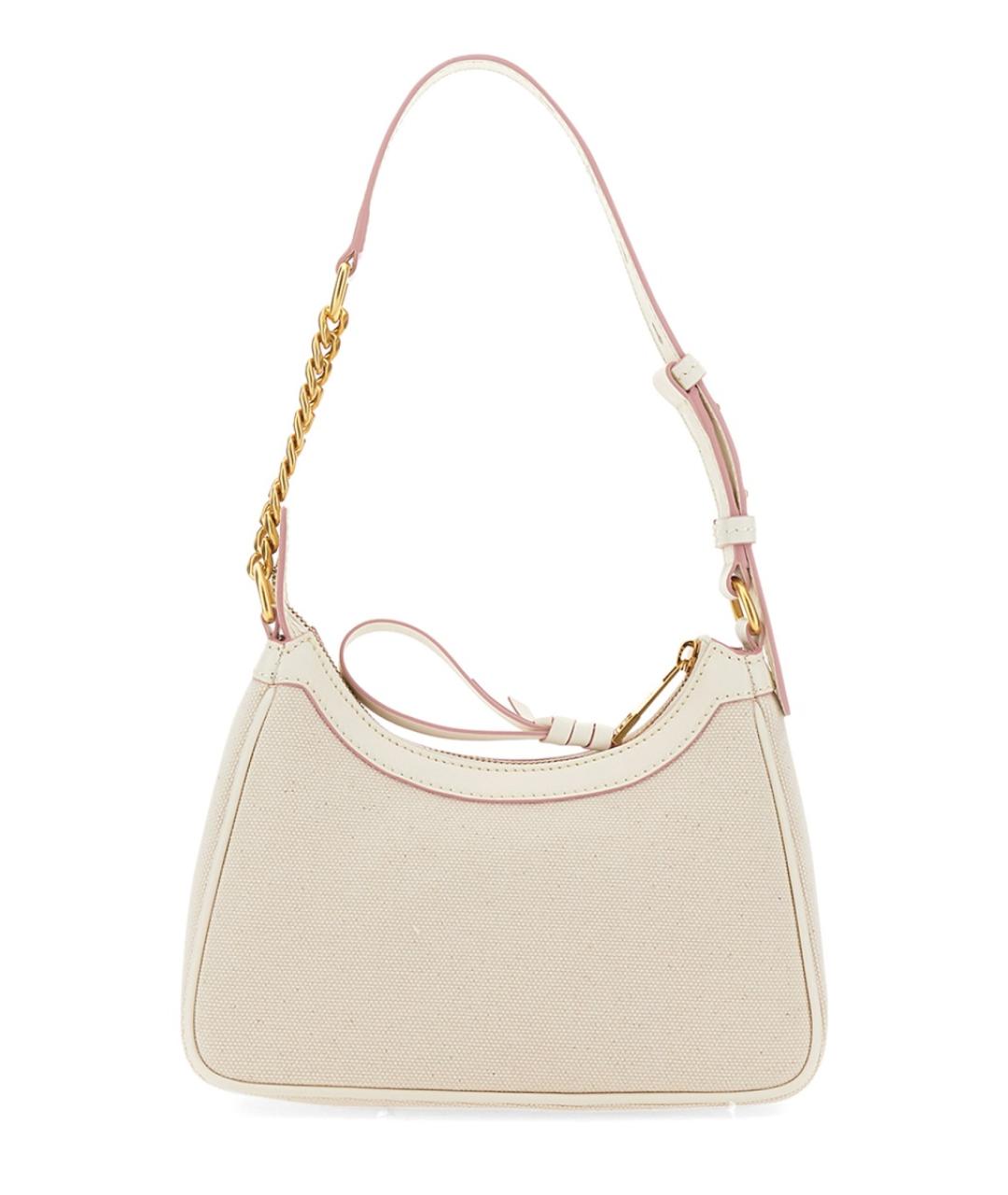 BALMAIN Белая кожаная сумка через плечо, фото 2